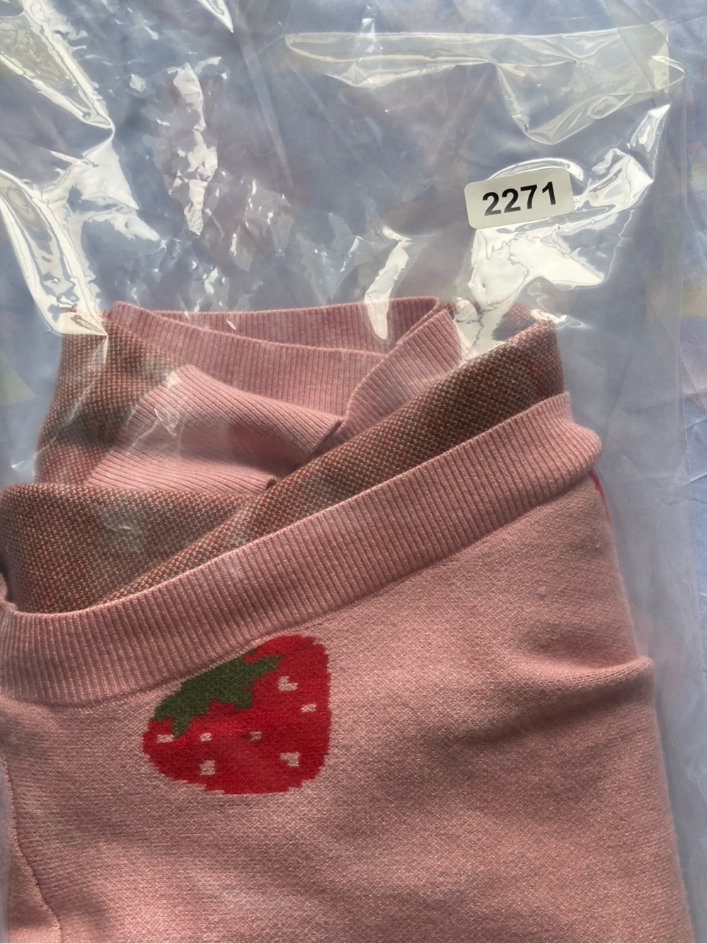 Pink Strawberry Knit Cardigan - Picture 13 of 14